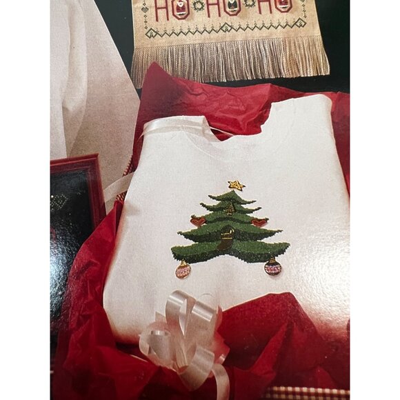 Counted Cross Stitch Pattern Booklet Ho Ho Ho Christmas Designs By Prairie Schoo - Picture 2 of 4